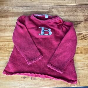 Burberry Red Cotton Nova Check Logo Sweater Size Kids 12 Months